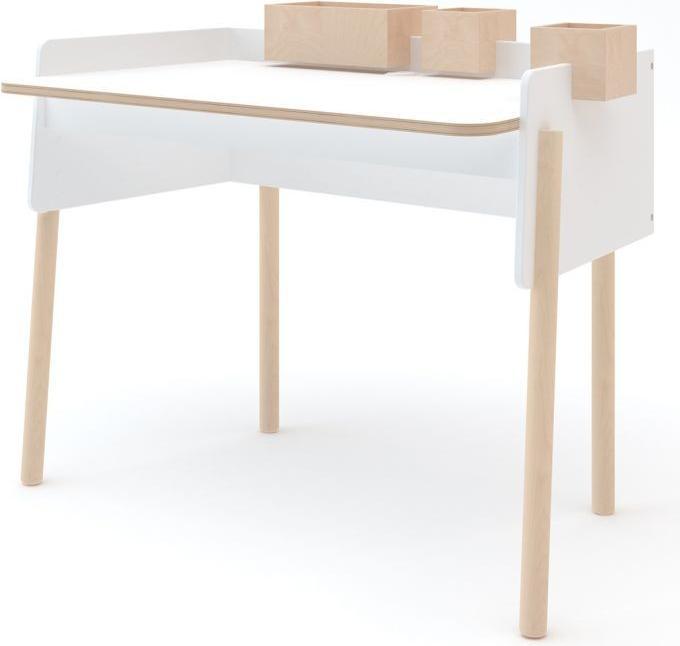 Produktbild Oeuf NYC Brooklyn Schreibtisch, Birke/Weiss