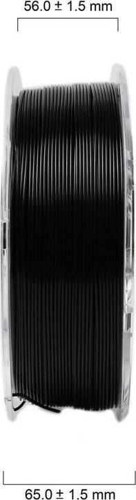 Actual product image Maertz ABS black 1.75 mm 1,000 g (ABS, 1.75 mm, 1000 g)