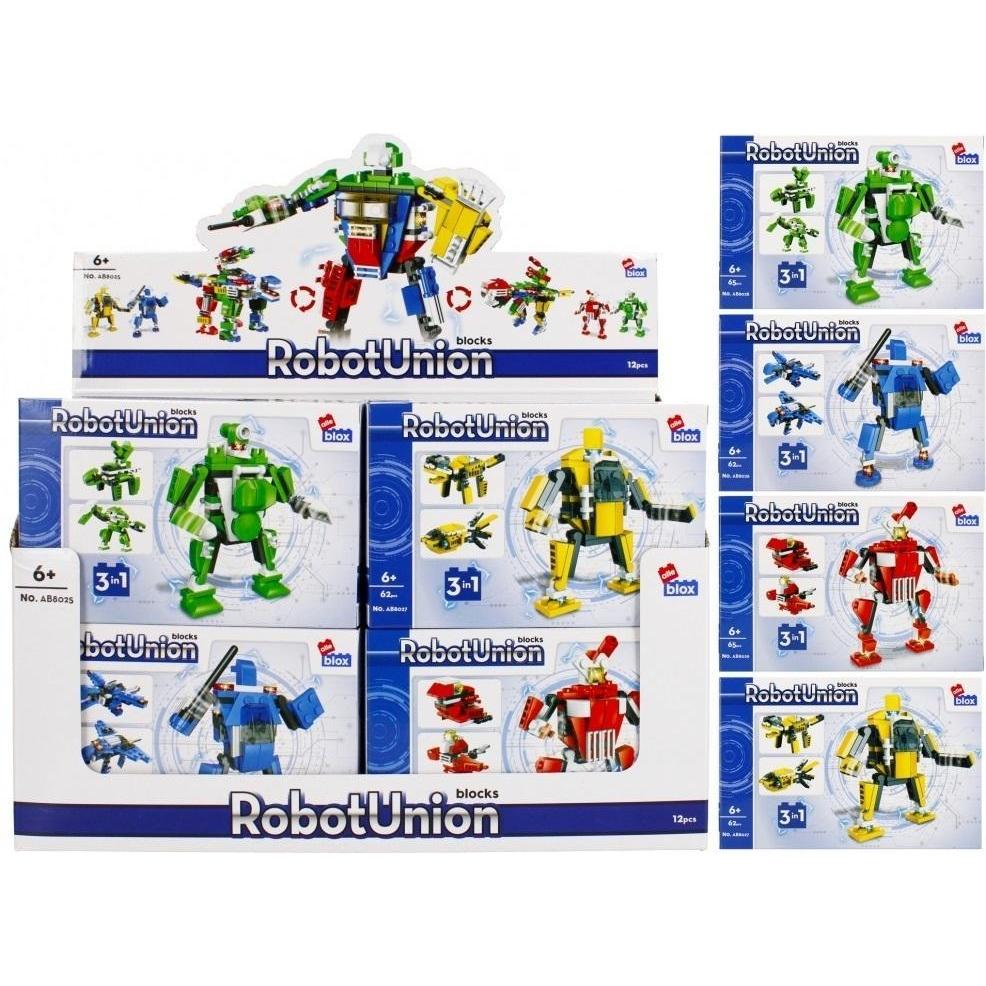 Alleblox Roboter-Mix-Bausteine