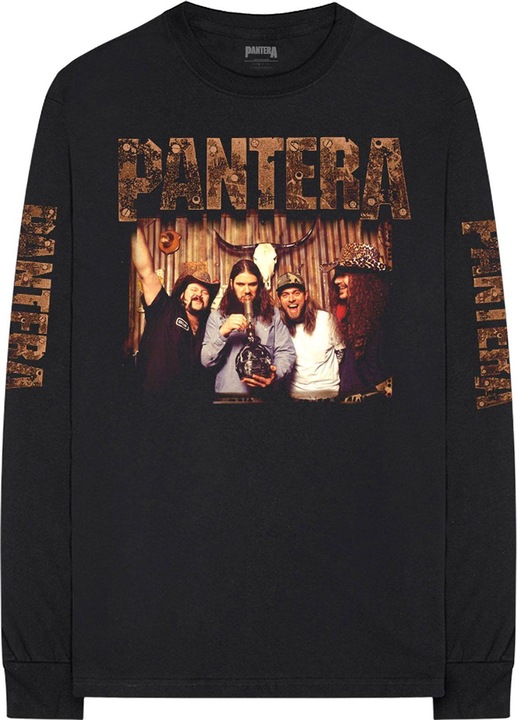 Actual product image Pantera Unisex Adult Bong Group Long-Sleeved T-Shirt (S)