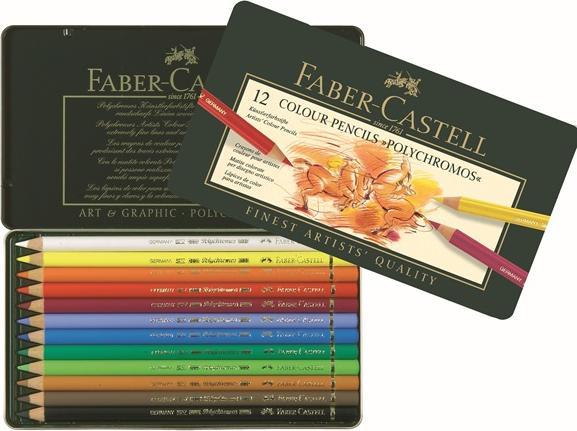 Productafbeelding Faber-Castell Polychromos (Veelkleurig, 12 x)