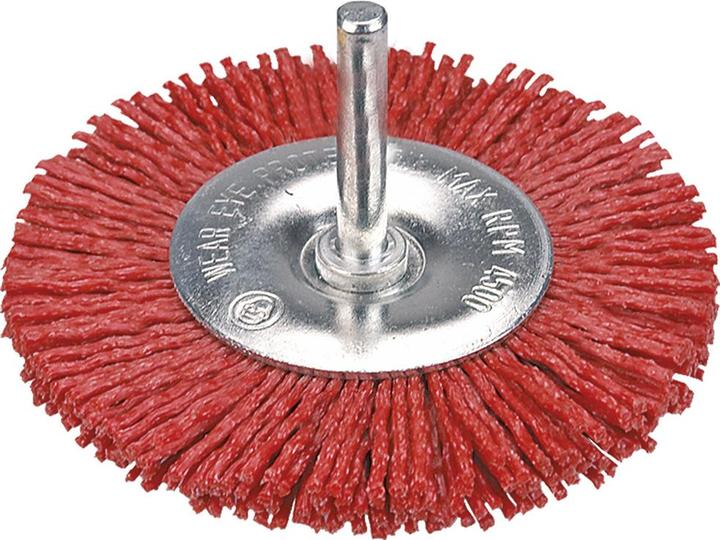 Actual product image Verto Sanding brushes for discs with mandrel 100 mm