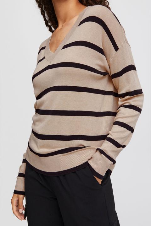 Actual product image B.young Mix&match - BYMMPIMBA1 VNECK - Jumper - 20811929 (S)