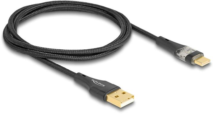 Actual product image Delock USB 2.0 cable type A plug to USB type C plug with (1 m, USB 2.0, 60 W)