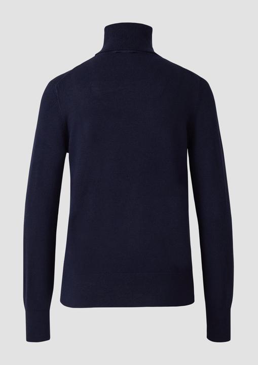 Produktbild S.Oliver Strickpullover Rollkragenpullover aus Viskosemix (48)