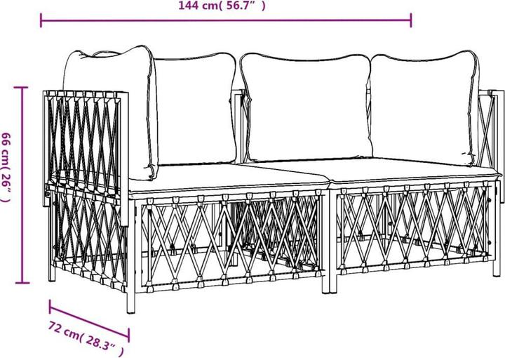Produktbild vidaXL Harper