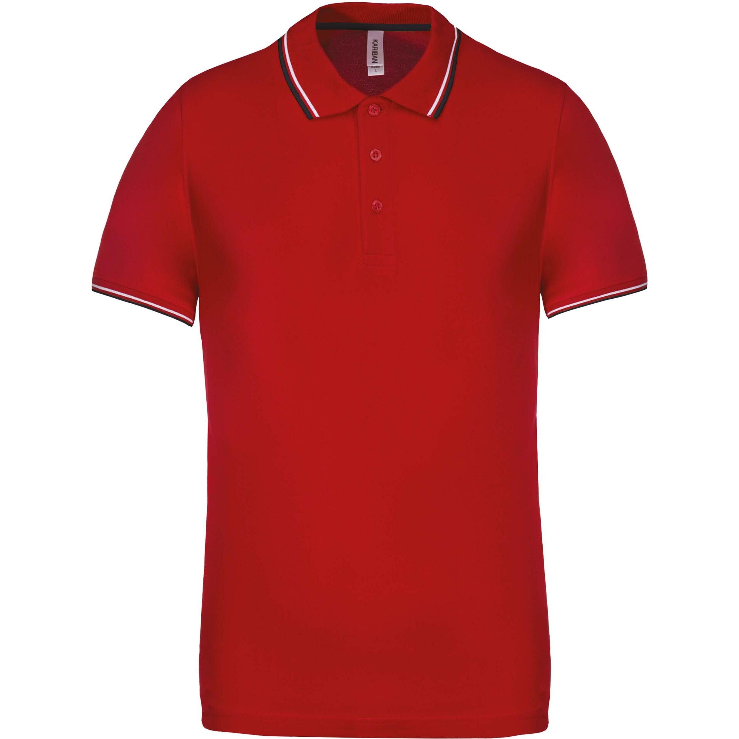 Thumbnail - Kariban, Herren, Shirt, maille piquée, Blau, (M)