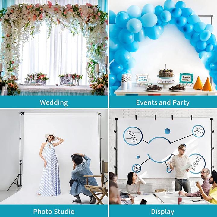 Produktbild Vevelux Verstellbares Hintergrundsystem (300 cm, 160 cm)