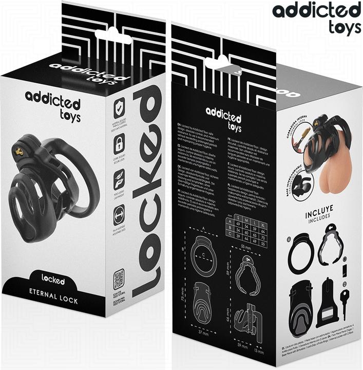 Actual product image Addicted toys Locked - Eternal Lock Peniskã„Fig 9 cm