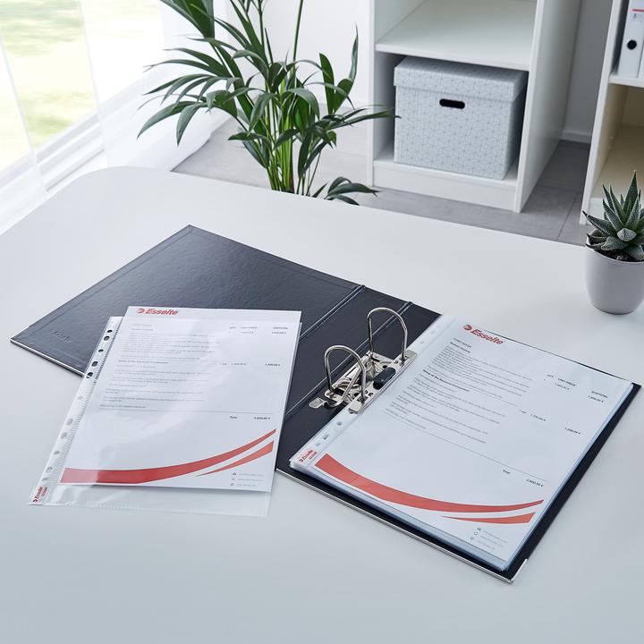 Actual product image Esselte Plastic Pocket Standard (A4, 10x)