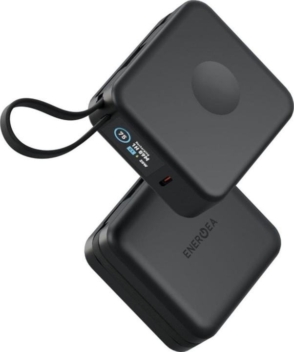 Actual product image Energea Induction PowerBank MagPac Mini Plus 3C 10000mAh Magsafe black (1000 mAh, 20 W)