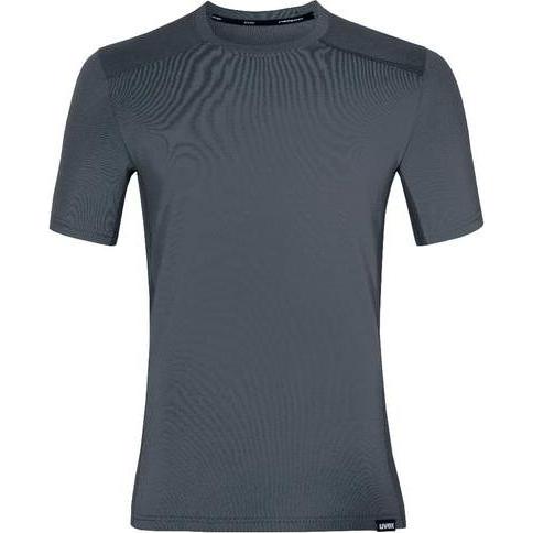 Uvex Safety, Arbeitsjacke, T-Shirt uvex suXXeed industry grau, anthrazit L (L)