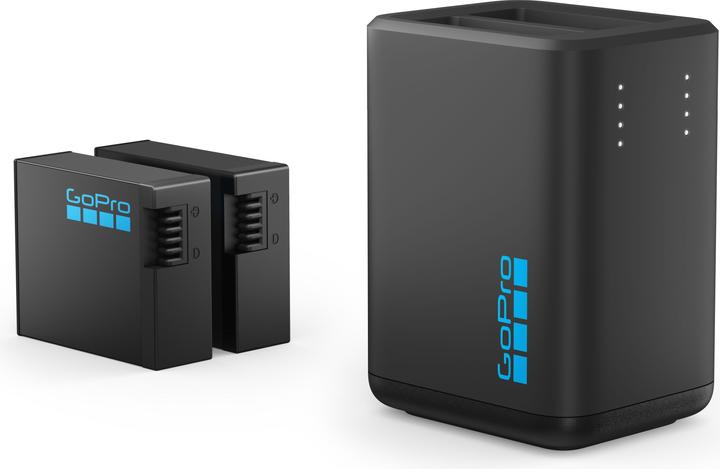 GoPro Chargeur double + batterie Enduro (HERO 13) (Hero 13 Noir)