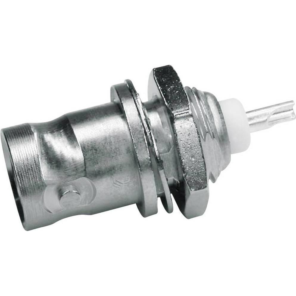 Telegärtner BNC-Einbaubuchse 50 Ohm, Innenleiter versilbert, Z01, UG-1094/U, Elektronikkabel + Stecker