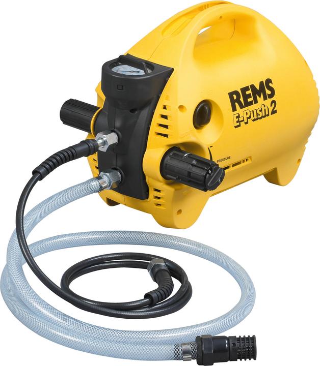 Actual product image Rems E-Push 2 Electric pressure test pump (1300 W, for pressure/leakage testing of piping systems)