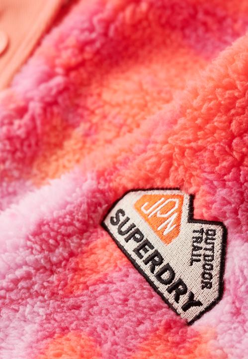 Produktbild Superdry Superweicher Henley-Pullover mit Print (XS)