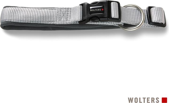 Wolters Professional Comfort Halsband Gr.1 25-30 cm x 2,5 cm silber grau  (1, Hund, Allgemein)