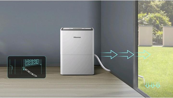 Immagine prodotto Hisense Deumidificatore D16CW wh (35 m², 16 l/24h)