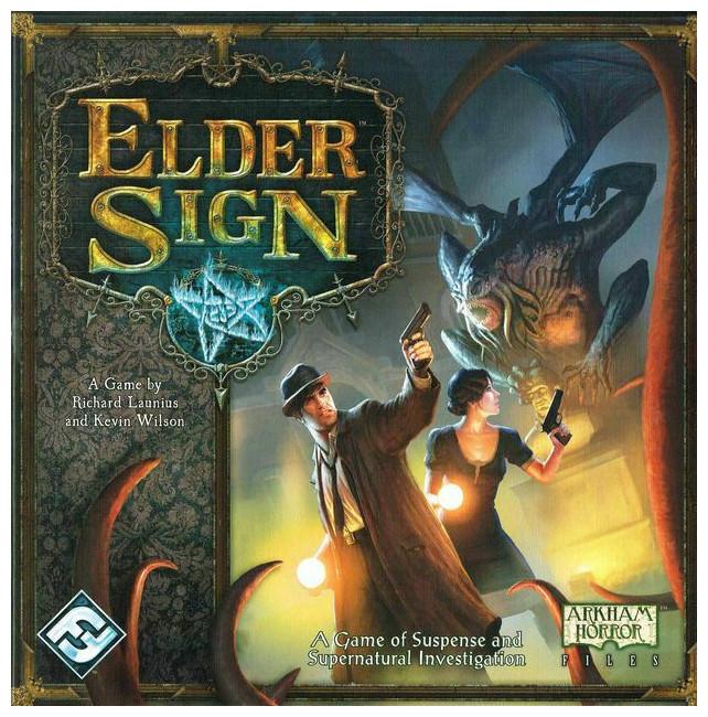 Actual product image Enigma Fantasy Flight Games The Elder Sign (English)