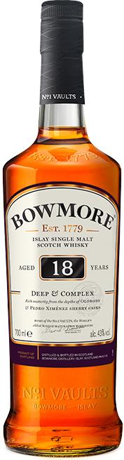 Image du produit Bowmore 18 ans (1 x 70 cl)