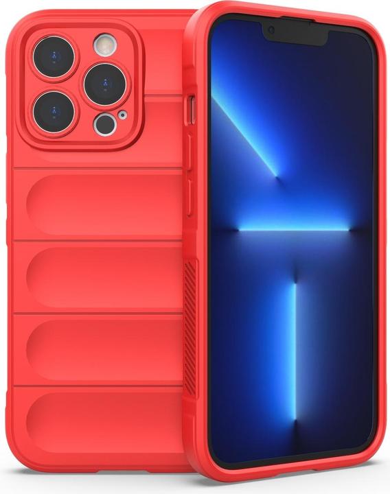 Image du produit Hurtel Magic Shield Case pour iPhone 13 Pro housse souple blindée rouge (Apple iPhone 13 Pro)