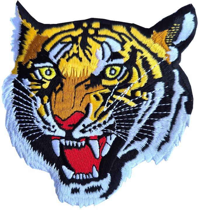 Produktbild Pinex Tigerkopf Abzeichen Patch Aufnäher