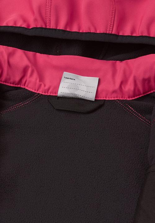 Actual product image Reima Kinder Softshell Jacke Vantti Bright Berry (128)