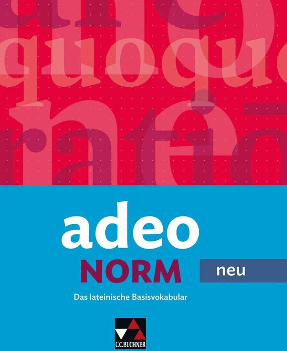 Produktbild adeo NORM (Deutsch, Latein, Clement Utz, Andrea Kammerer, 2023)