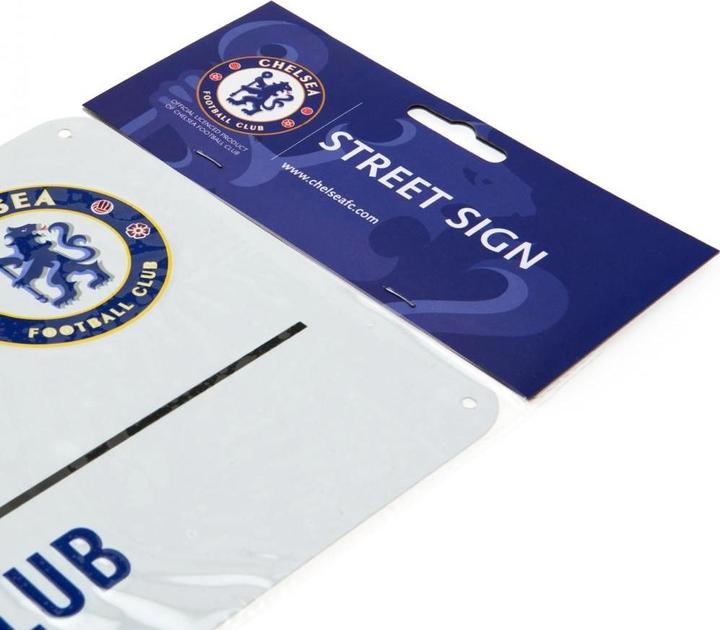 Actual product image Chelsea FC official street sign (40 x 18 cm)