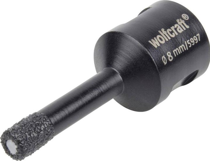 Produktbild wolfcraft 1 Diamantbestr. Bohrkrone für WS ø8mm (8 mm)