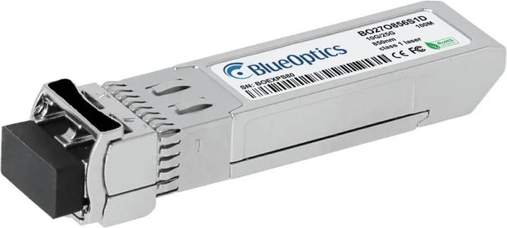 Actual product image BlueOptics Broadcom AFBR-735TMZ compatible SFP28 BO27O856S1D