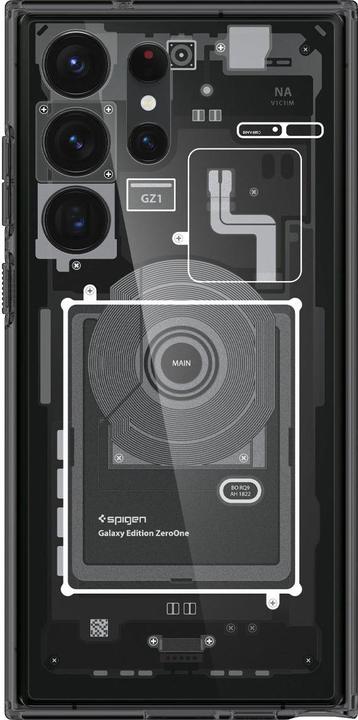 Actual product image Spigen Ultra Hybrid Zero One (Samsung Galaxy S23 Ultra)