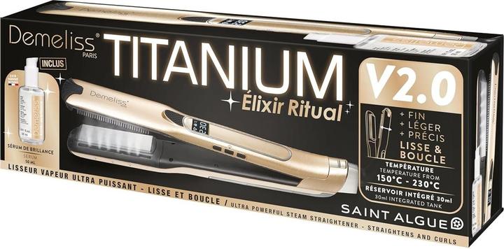 Produktbild Saint Algue Glätteeisen TITANIUM V2 ELIXIR RITUAL DEMELISS
