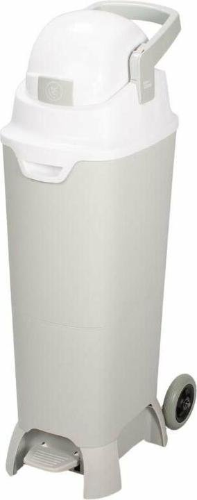 Diaper Champ Nappy Pail One Maxi Handsfree plus 120 l Silver