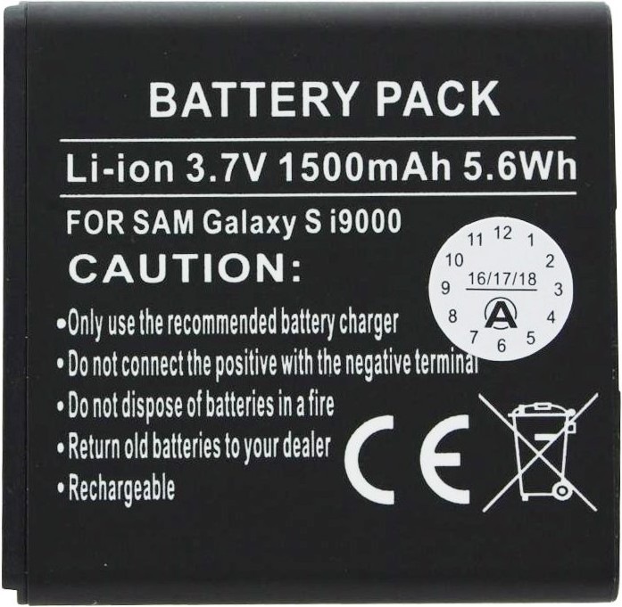 Produktbild Samsung Akku Galaxy S i9000, EB575152VUCSTD