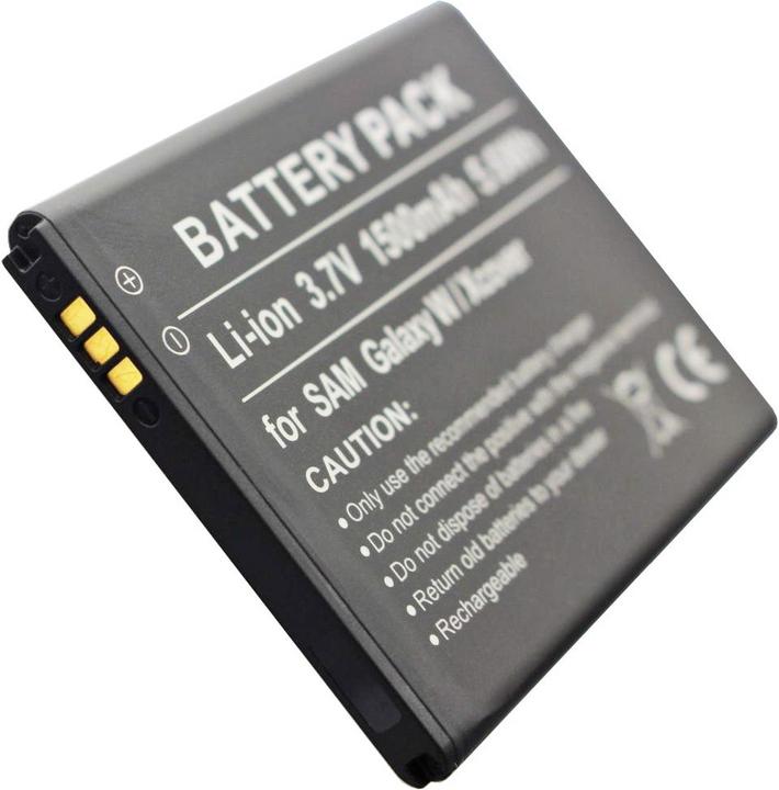 Actual product image Samsung Galaxy W battery, Galaxy S WiFi 3.6, Galaxy Xcover, Omnia W, Wave 3, GT-i8150