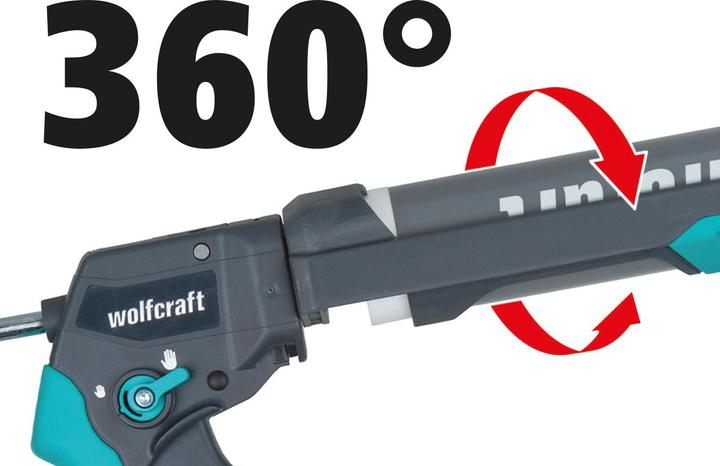 Image du produit wolfcraft Pistolet pour cartouche MG 400 ERGO