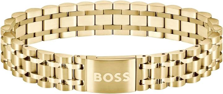 Immagine prodotto Hugo Boss Bracciale elegante placcato oro da uomo 1580645 (Oro giallo, acciaio inossidabile)