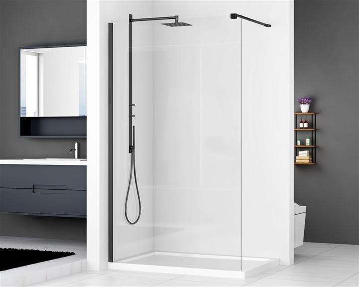 Image du produit Masterjero PAROI DE DOUCHE VERRE116X195CM 8MM NOIR