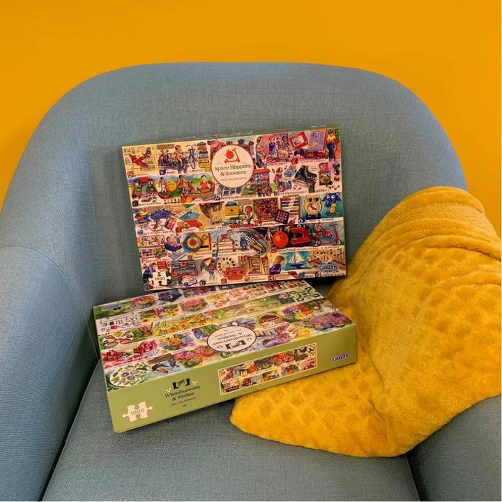 Image du produit Gibsons Puzzle Wheelbarrows & Wellies 1000 pièces (1000 pièces)