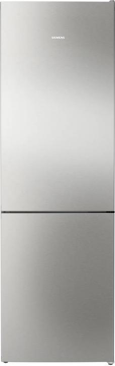 Siemens iQ300, free-standing fridge-freezer with freezer at bottom, 186 x 60 cm, Inox-easyclean, MK67KGNIBA (321 l)