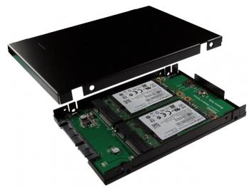 Image du produit Exsys EX-3683 SSD enclosure 2.5" Noir Boîtier de stockage