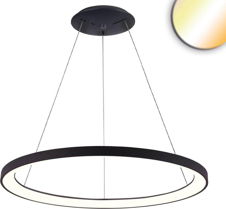Produktbild Isoled LED Hängeleuchte Orbit 780, schwarz, 60W, rund, ColorSwitch 3000/3500/4000K, dimmbar
