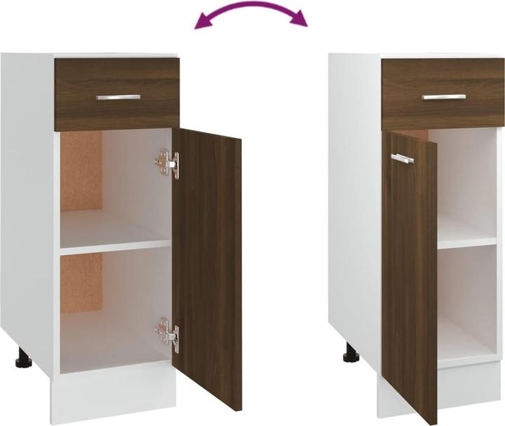 Produktbild vidaXL Küchenschrank (30 x 46 x 81.50 cm)