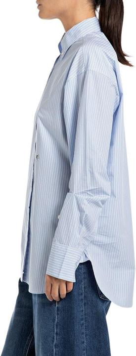 Immagine prodotto Replay Camicia a righe confort donna cotone popeline (XS)