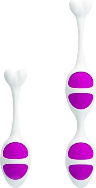Produktbild Pretty Love Hübsche Liebe Oval geformte Kegelkugeln Lila