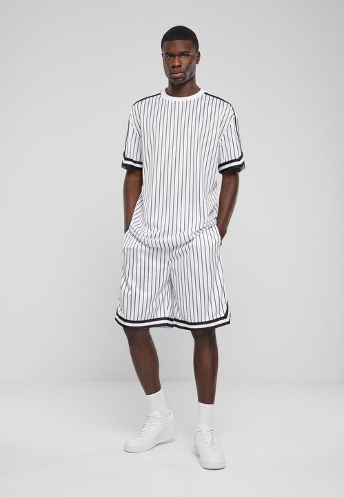 Produktbild Urban Classics Oversized Striped Mesh Tee - 138093 (M)