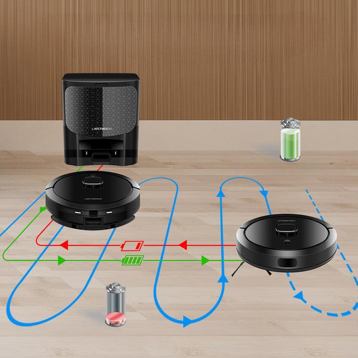 Actual product image Liectroux Autoclean G7, intelligent vacuum robot with self-emptying (Robot vacuum)