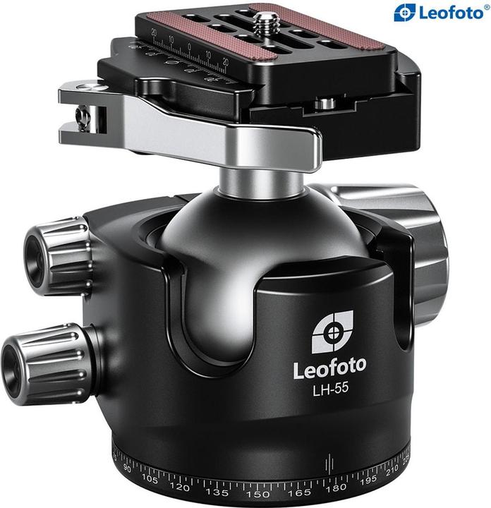 Leofoto LH-55LR (w/ LR-70 Clamp) 55mm Low Center Of Gravity Ball Hea (2006201900) (Kugelkopf)