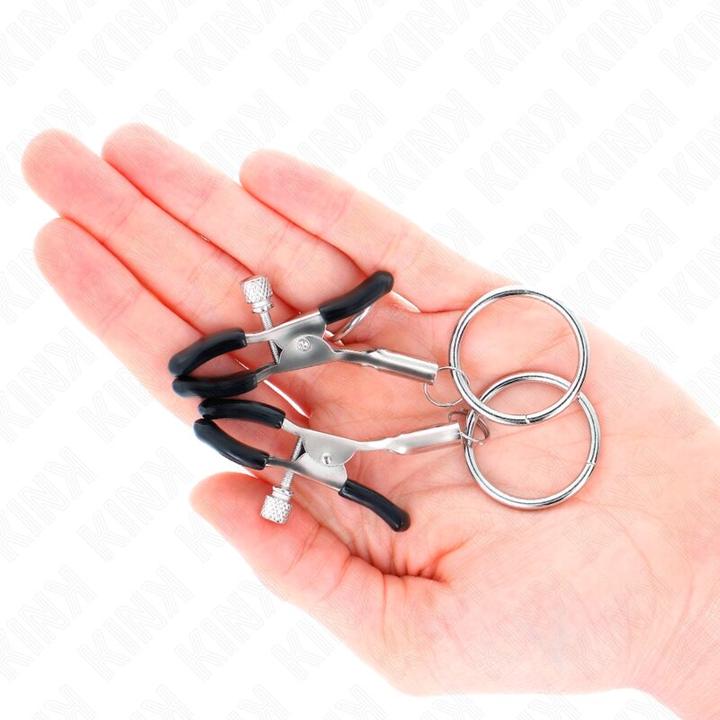 Actual product image Kink - O ring nipple clamp 6 cm